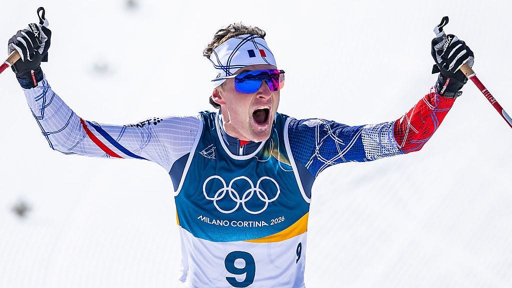 Ranskan 23-vuotias Mathis Desloges sai pitää hopeamitalinsa.