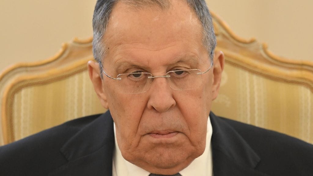 Venäjän ulkoministeri Sergei Lavrov tapasi Sveitsin varaliittopresidentin Ignazio Cassisin Moskovassa, Venäjällä 6. helmikuuta 2026.