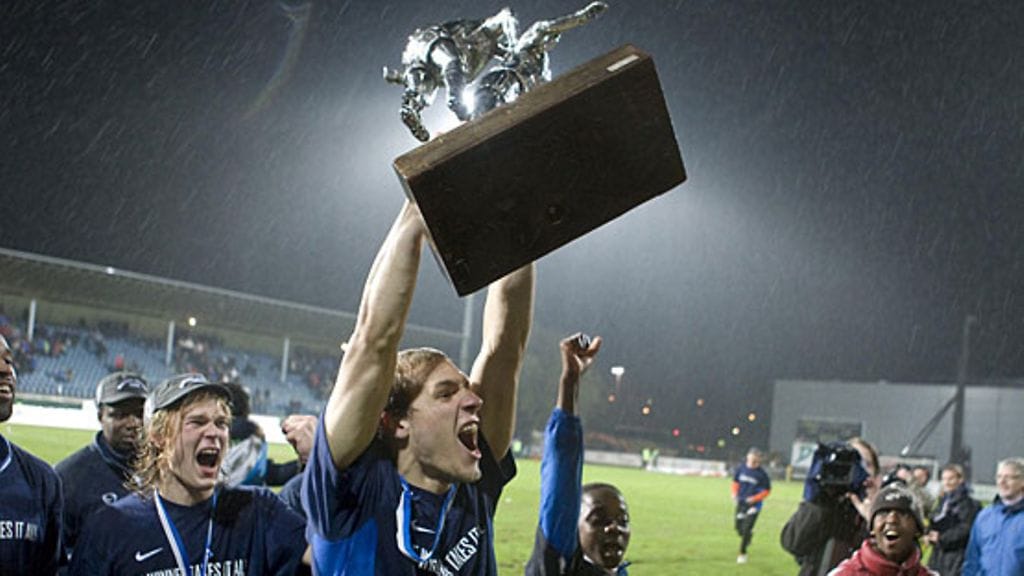 Inter juhlii mestaruutta 2008, kuva: Lehtikuva