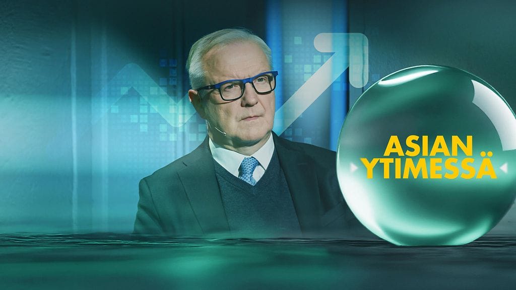 Mutta onko nyt se hetki kun Suomen talous saadaan nousuun? Asian ytimessä -ohjelmassa kovien kysymysten edessä on tänään Suomen pankin pääjohtaja Olli Rehn.