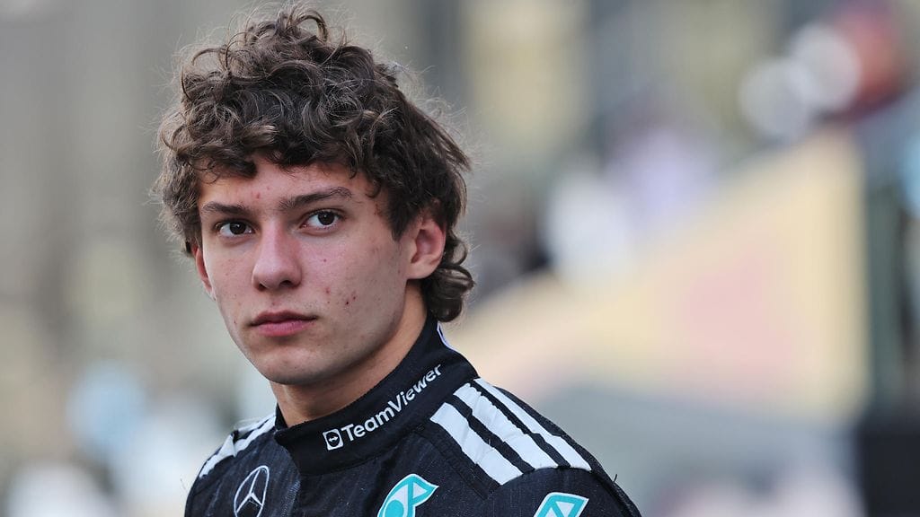 19-vuotias Kimi Antonelli valmistautuu toiseen F1-kauteensa.