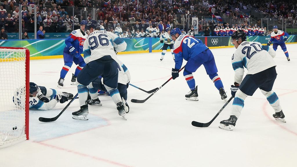 Slovakia pisti Leijonat nippuun keskiviikkona.