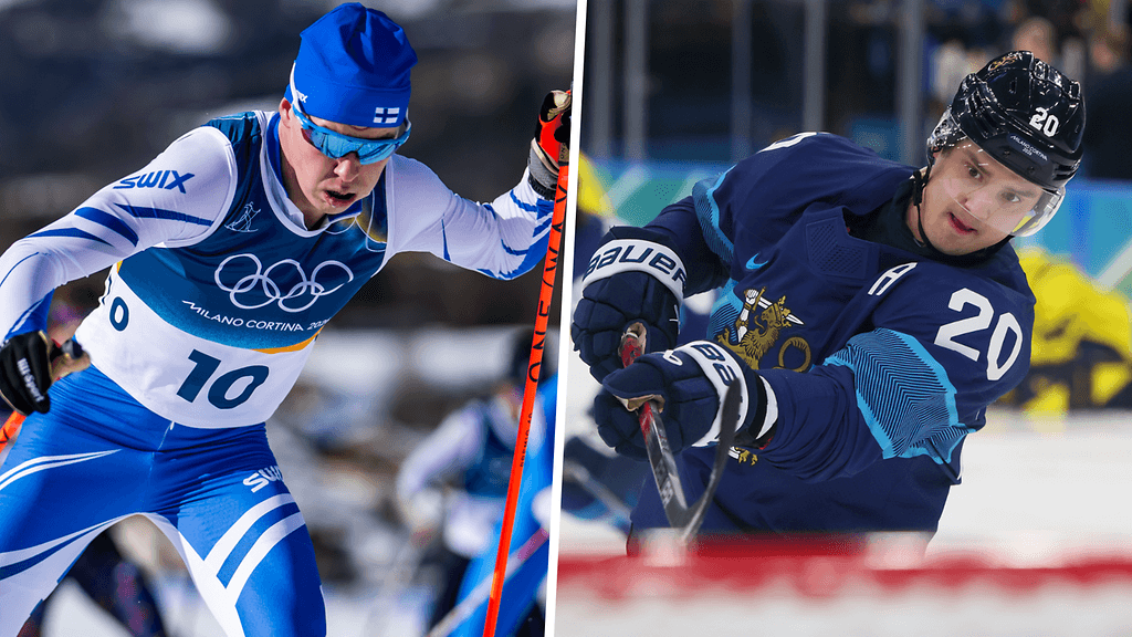 Arsi Ruuskanen (vas.) hakee menestystä vapaan olympiakympiltä. Sebastian Ahon Leijonien on nostettava tasoaan.