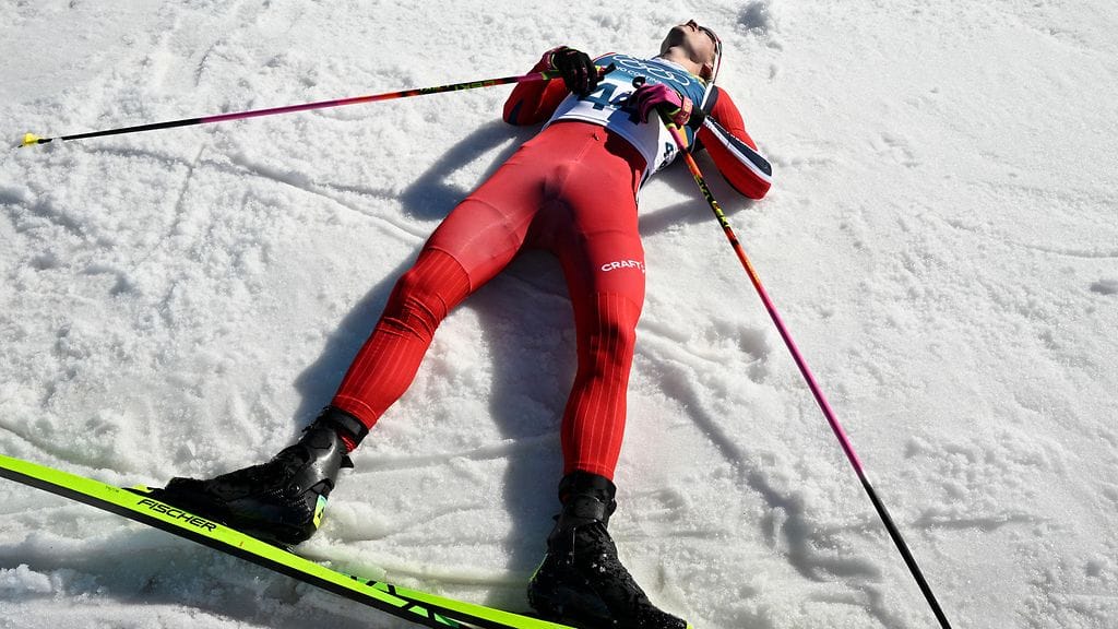 Johannes Kläbo on näyttänyt kaapin paikan muille Milano-Cortinan olympialaisissa.