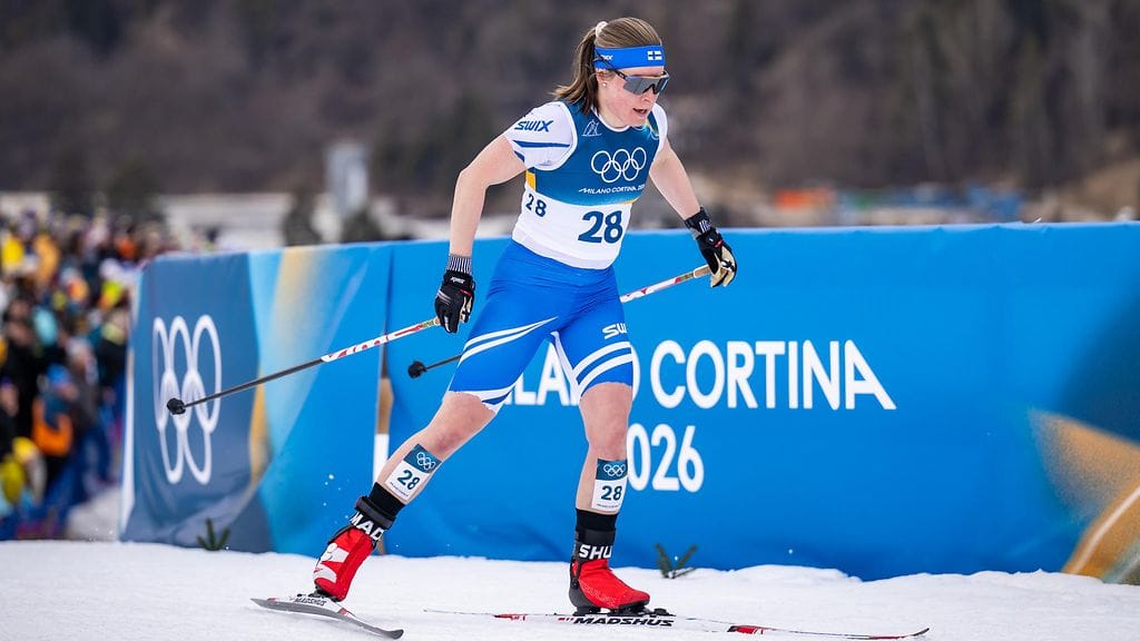 Krista Pärmäkosken viimeiseksi arvokisamatkaksi jäi olympialaisten kymmenen kilometrin vapaan hiihtotavan kilpailu.