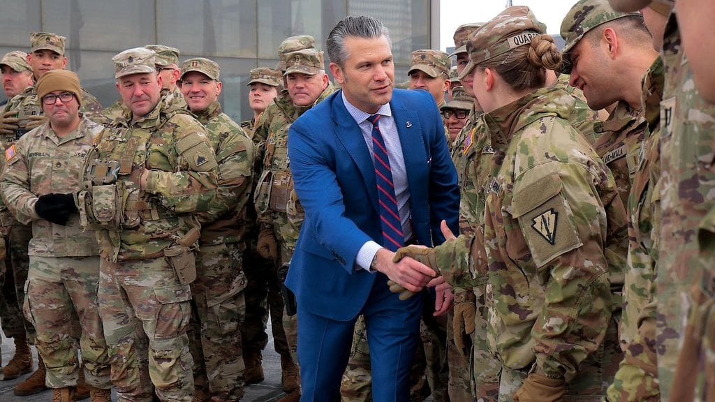 Yhdysvaltojen puolustusministeri Pete Hegseth.