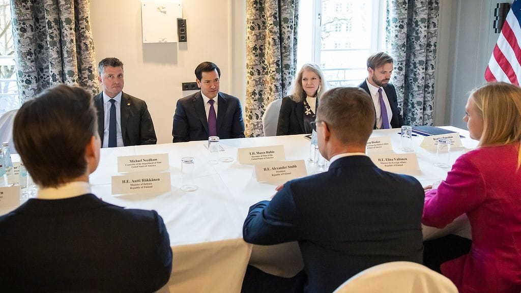 München 14.2.2025: Stubb, Rubio, Valtonen, Häkkänen 4