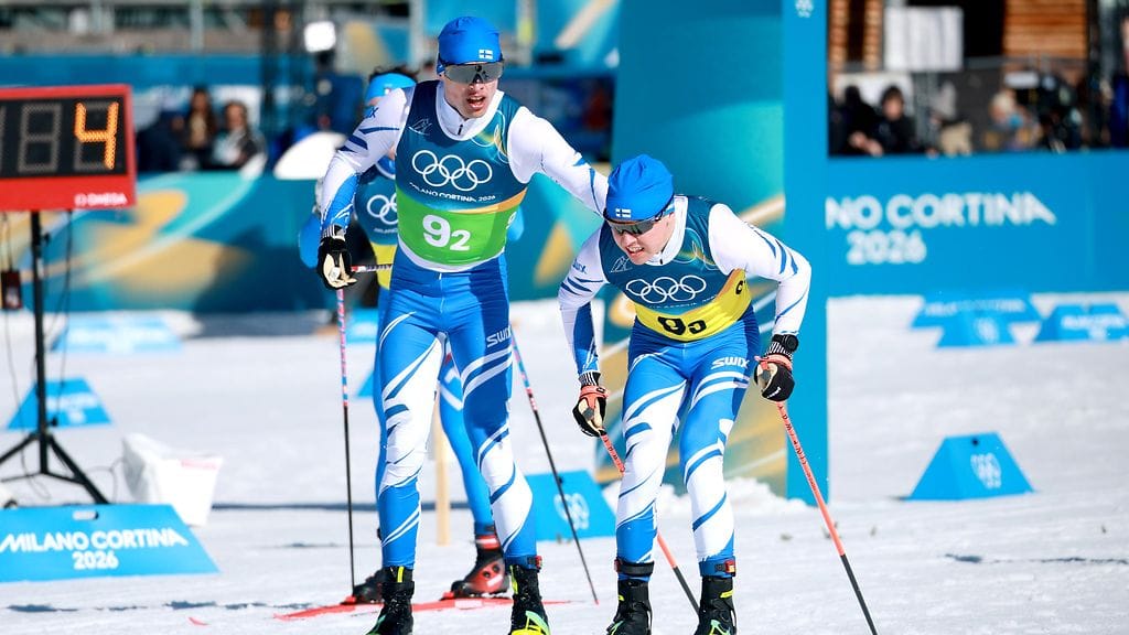 Iivo Niskanen lähetti Arsi Ruuskasen matkaan erinomaisessa asemassa kakkossijalla.