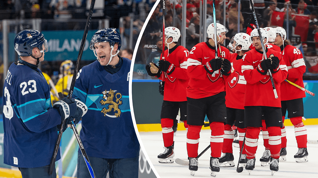 Suomi ja Sveitsi iskevät kaukaloon klo 19.10.