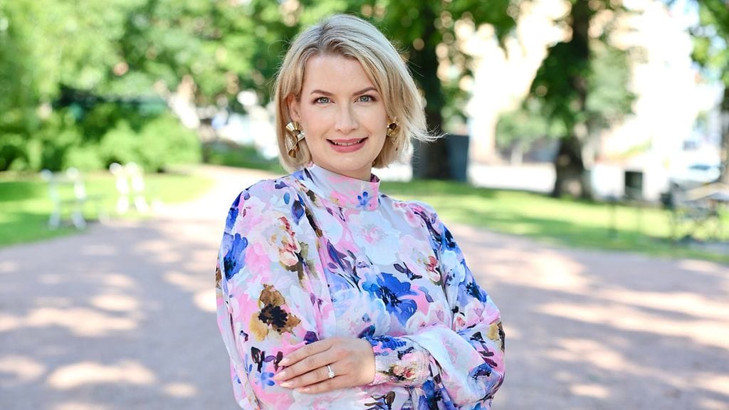 Kokoomuksen puoluesihteeri Maggie Keskinen.
