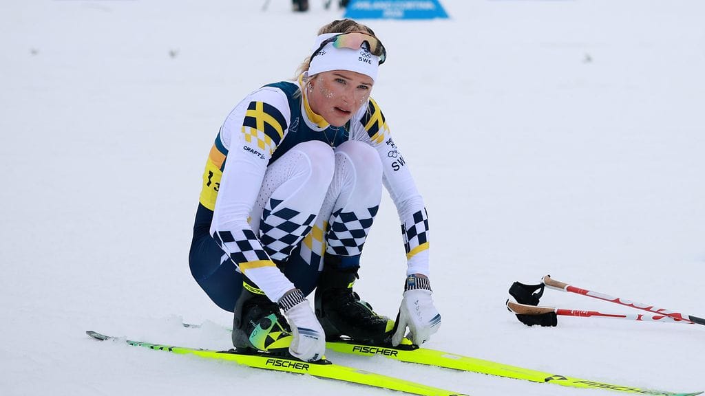 Frida Karlsson on voittanut näissä kisoissa maastohiihdon molemmat henkilökohtaiset distanssimatkat.