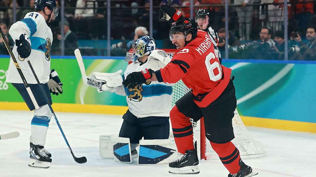 Brad Marchand hämmensi Suomen maalilla ennen 2–2-tasoitusta.