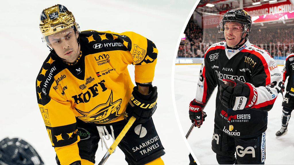 Maxime Fortier ja Valtteri Ojantakanen olivat lauantai-illan hahmot.