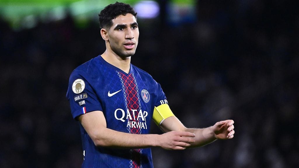 PSG:n marokkolaistähti Achraf Hakimi joutuu oikeuteen.