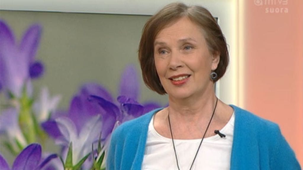 Lähetyksen vieras Sinikka Luhtasaari.