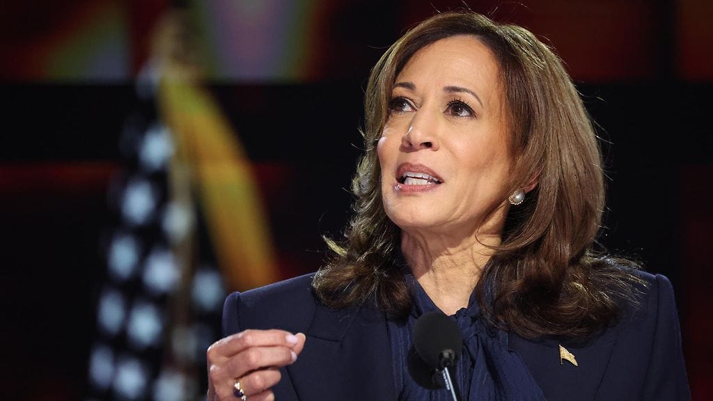 Yhdysvaltain entinen varapresidentti Kamala Harris hävisi vaalit Trumpia vastaan vuonna 2024.