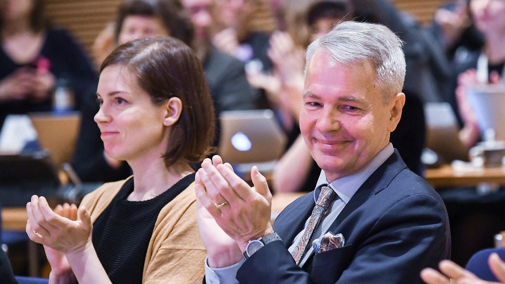 Mari Holopainen aikoo ottaa vastaan kansanedustajan tehtävän. Kuva vuodelta 2020.