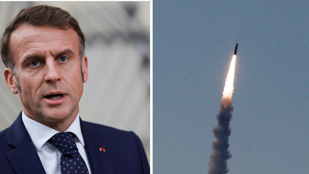 Macronin mukaan ydinkärkien määrän lisäämiseen syynä on se, että riski käyttää ydinaseita maailmanlaajuisissa konflikteissa on kasvanut.