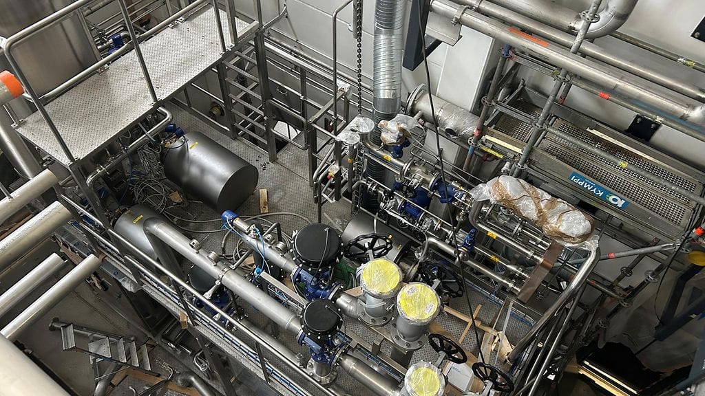 Enifer, sieniproteiinitehdas, rakenteilla