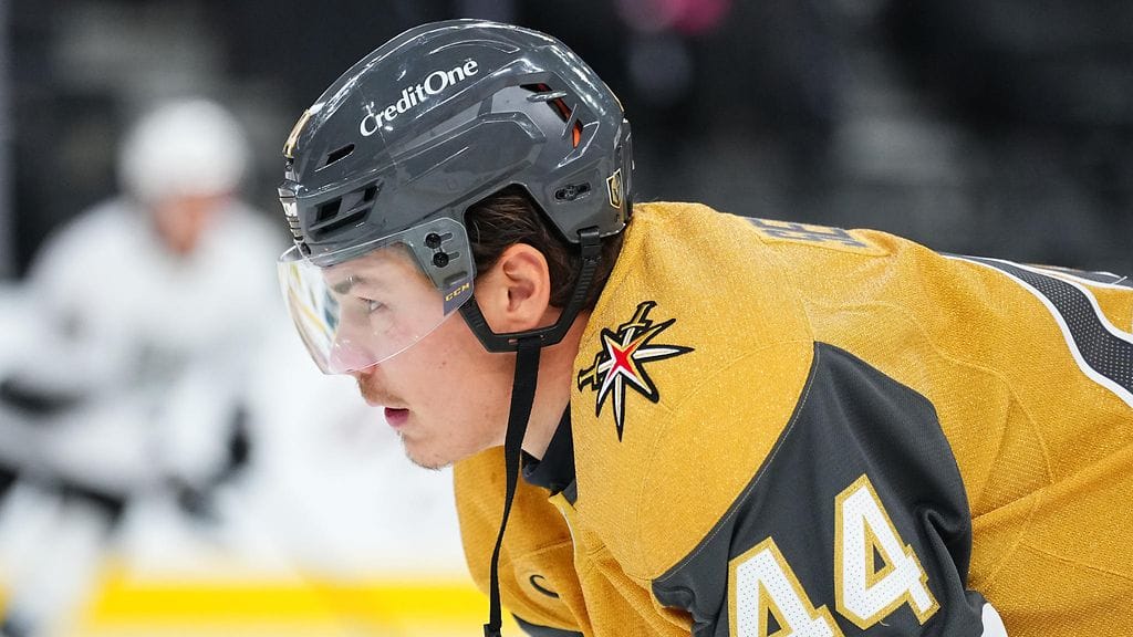 Sedoff on pukenut Vegas-paidan ylleen treenipeleissä.