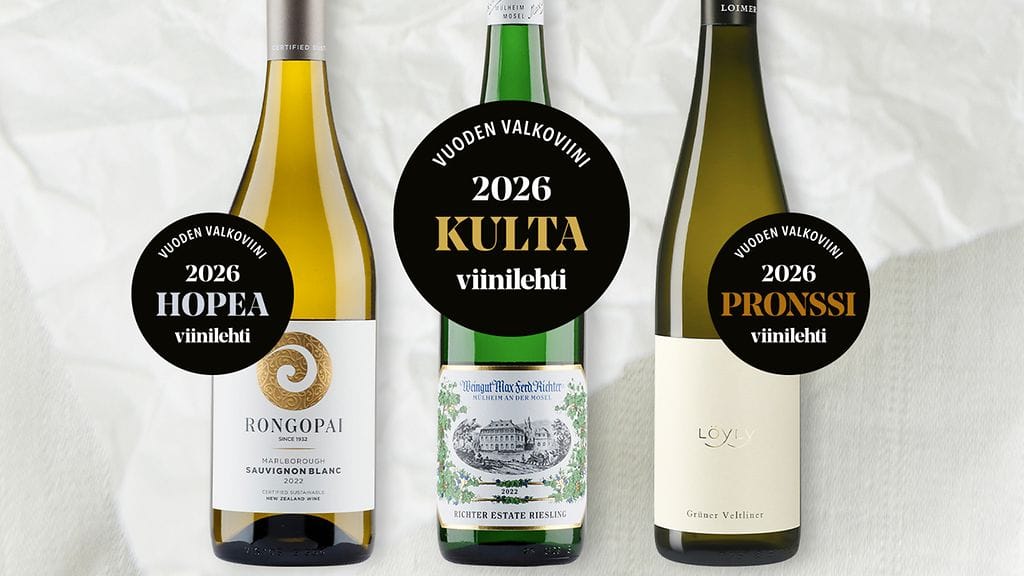 Vuoden valkoviinit 2026