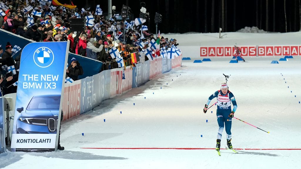Suvi Minkkinen jäi yhdeksänneksi Kontiolahden yhteislähtökisassa.