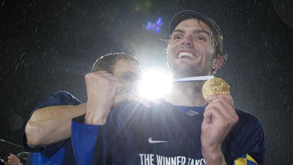 Inter juhlii mestaruutta 2008, kuva: Lehtikuva