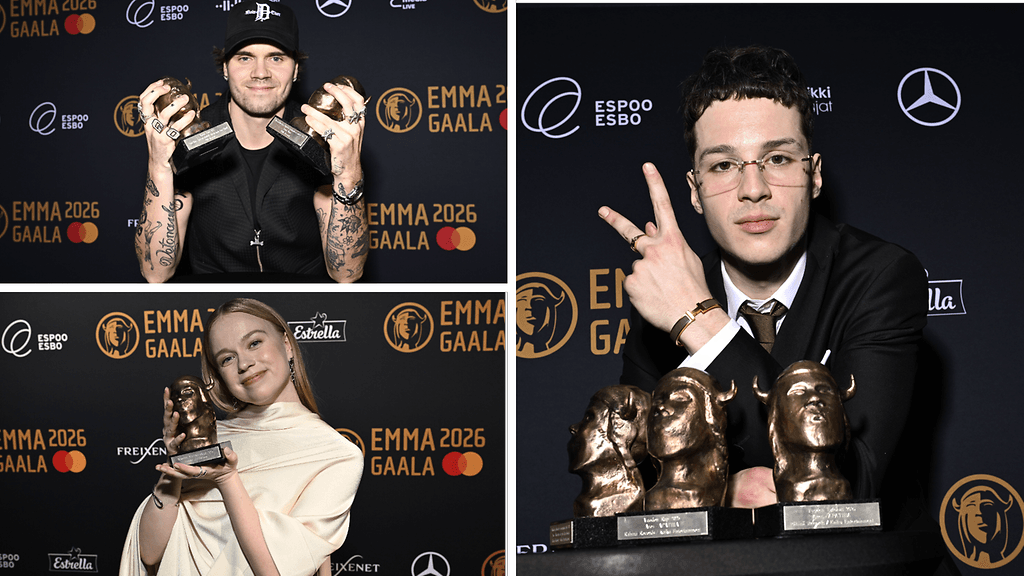 Tämän vuoden voitokkaimmat Emma-gaalassa olivat Ares ja Emma & Matilda.