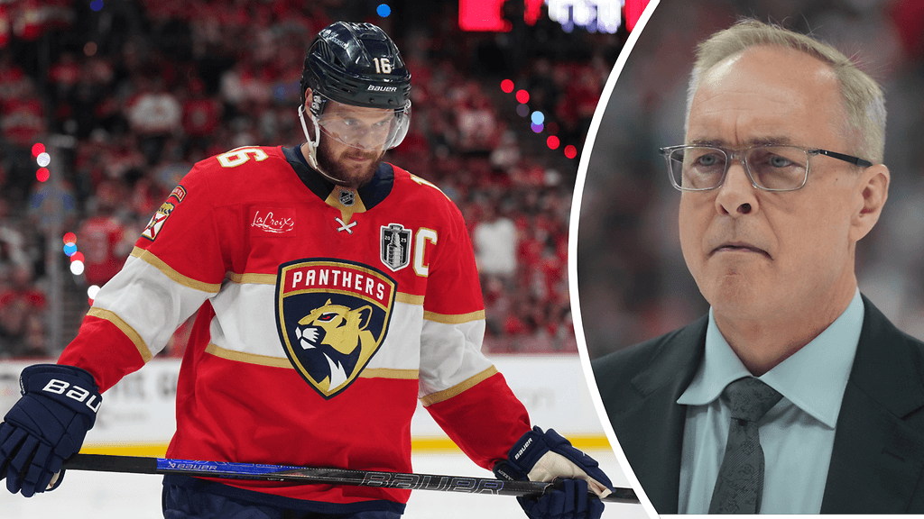 Paul Maurice (oik.) heitti jo vitsiä harjoituksiin palanneesta Aleksander Barkovista.