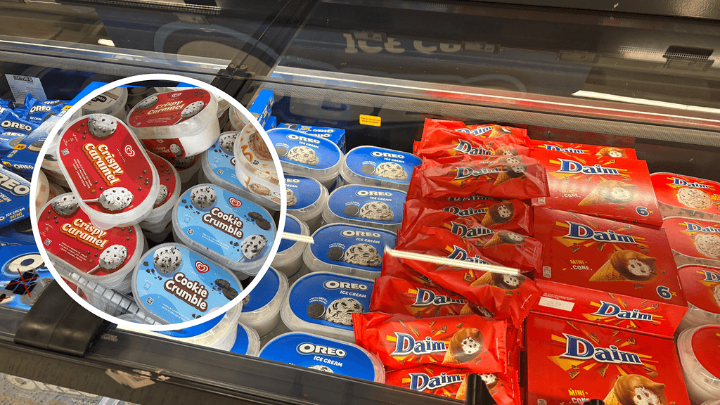 Uutuusjäätelöt hämmentävät.