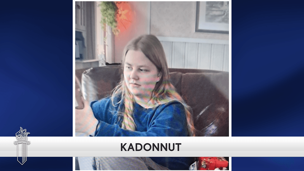 Jos olet nähnyt tämän naisen Jyväskylässä, soita hätänumeroon.