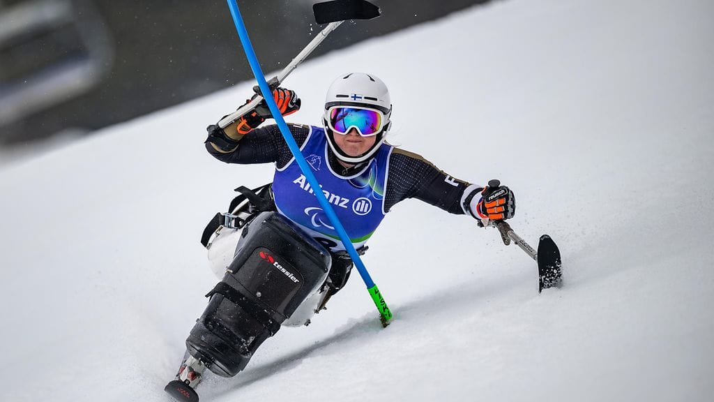 Nette Kiviranta on nyt paralympiamitalisti.