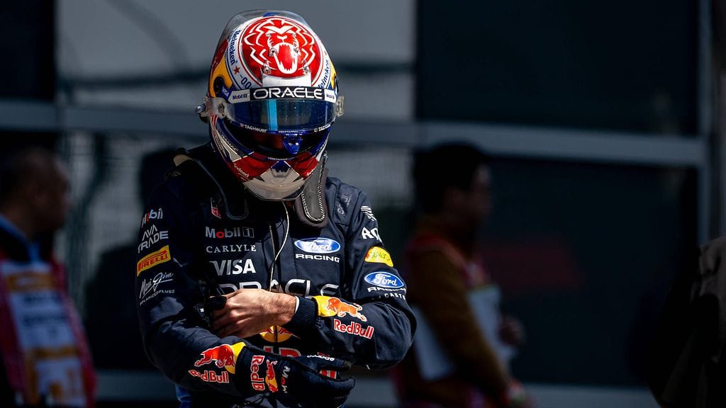 Max Verstappenia tympii Red Bullin uuden RB22-auton heikko suorituskyky.