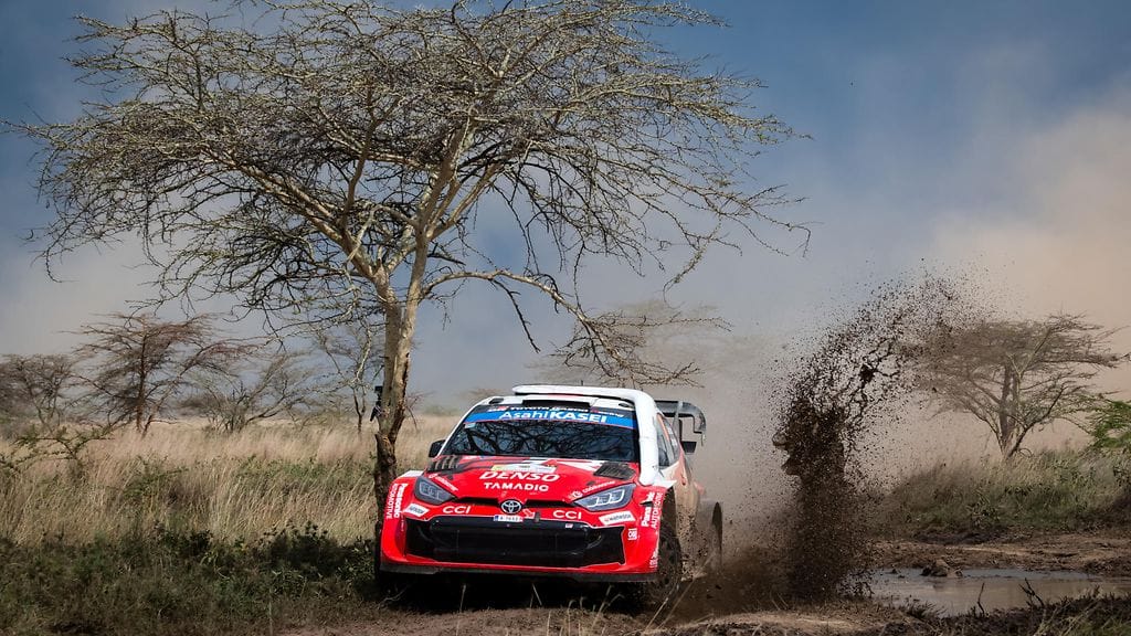 Toyotan Takamoto Katsuta jahtaa MM-ralliuransa ensimmäistä voittoa.