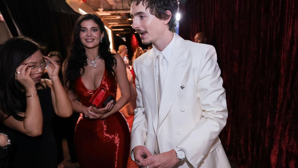 Timothée Chalametin kanssa Oscar-gaalassa nähtiin Kylie Jenner.