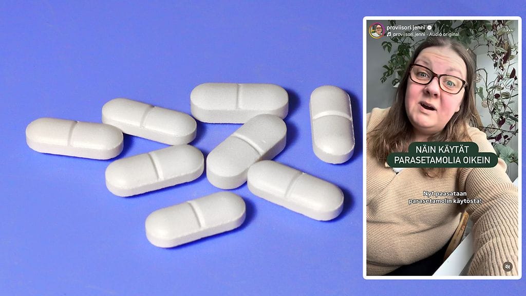 Kolmen gramman parasetamoli päiväannosta ei saa ylittää, koska se on vaarallista maksalle.