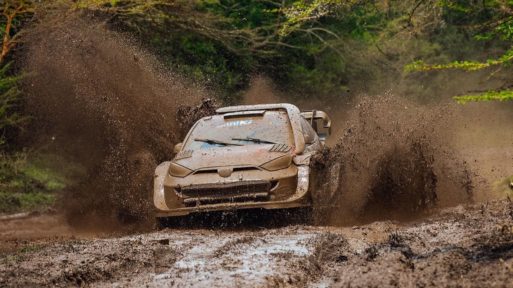 Sami Pajarin tyylinäyte Kenian mutarallista.