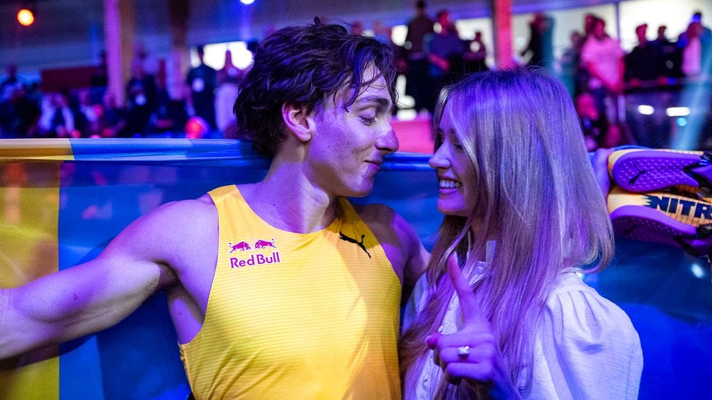 Armand Duplantis ja Desiré Inglander ovat menossa naimisiin.