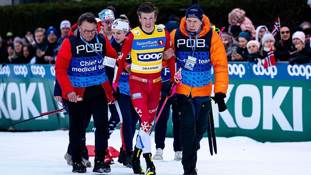 Johannes Hösflot Kläbo kaatui Drammenissa viime viikolla.
