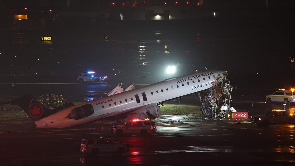 LK Lento-onnettomuus New York 230326