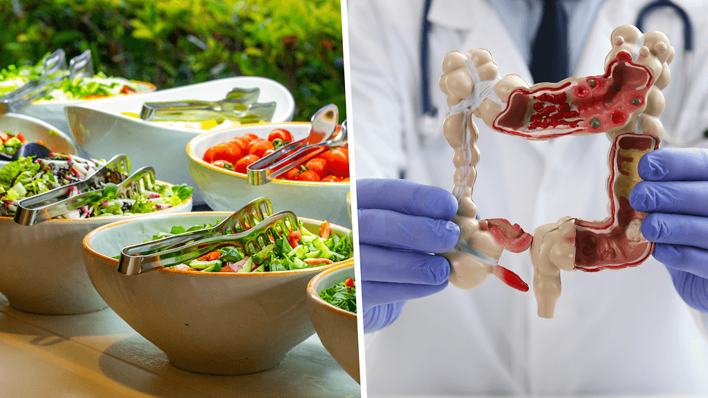 Kasvisten suurempi painottaminen ruokavaliossa voi pienentää riskiä sairastua suolistosyöpään. Kuvituskuva.