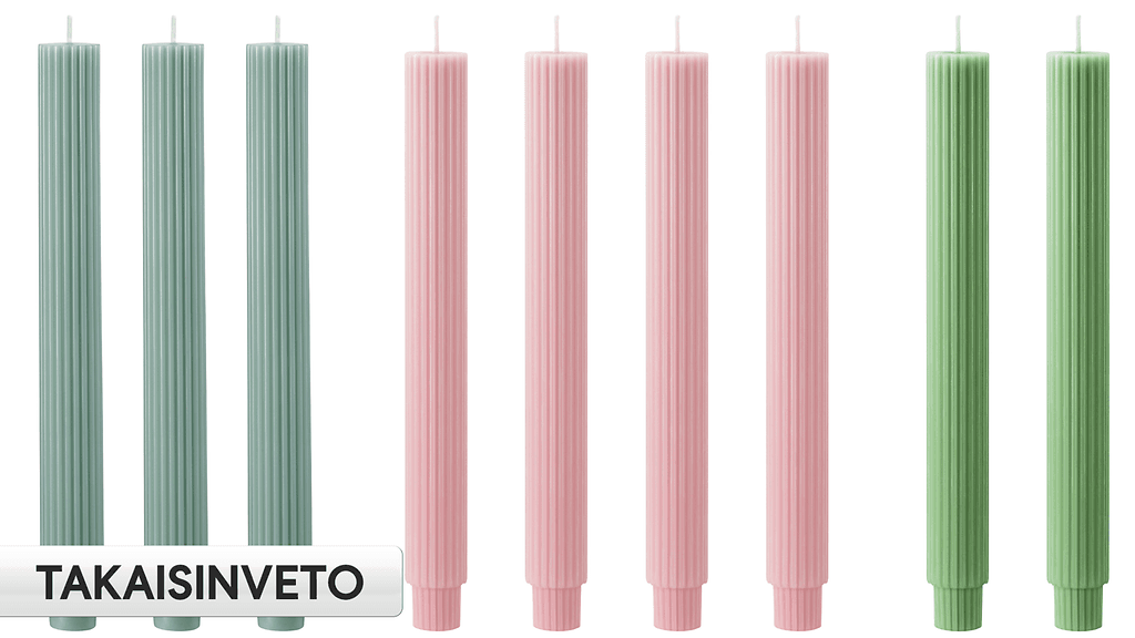 Valmistusvirheestä johtuen osassa Smöjträd-kynttilöitä saattaa olla ylimääräisiä sydänlankoja vahan seassa.