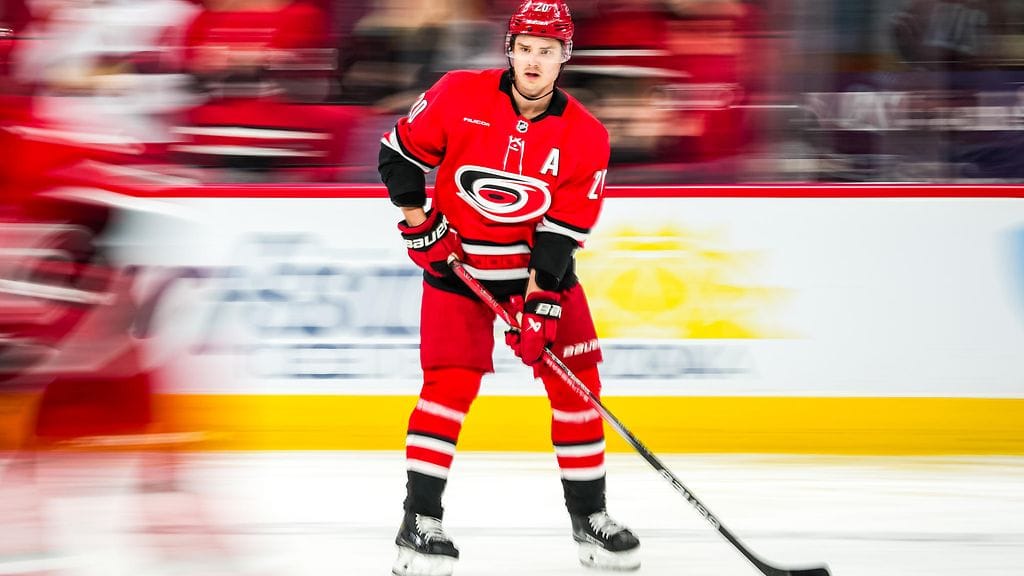 Sebastian Aho on Carolina Hurricanesin suurin tähti.