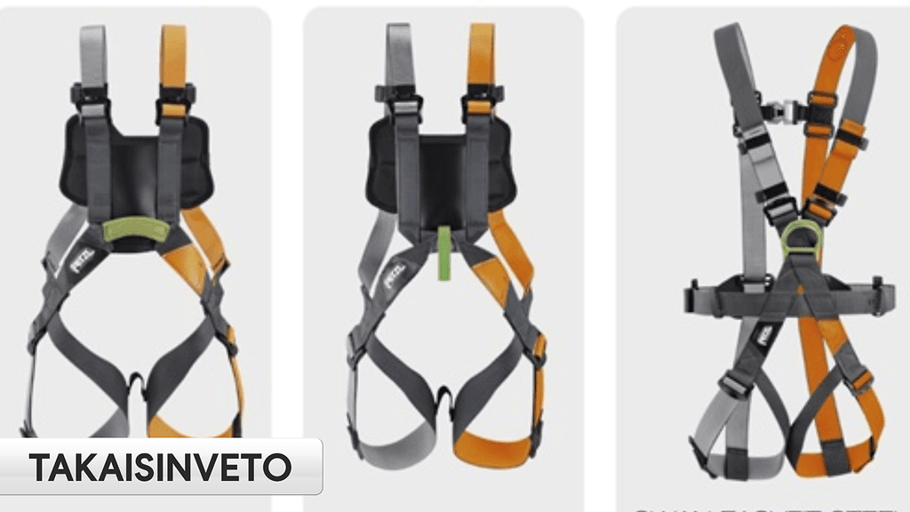 Kiipeilyvarusteissa on havaittu vakavia puutteita.