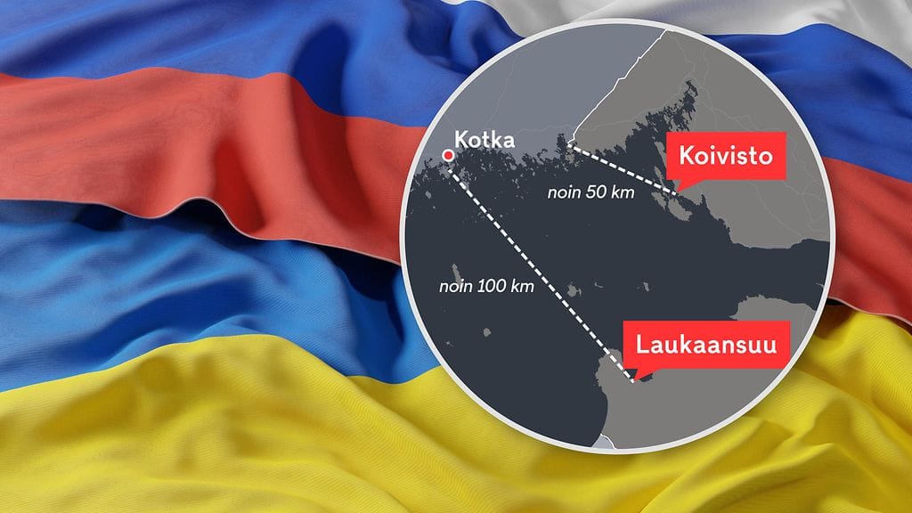 Useimpien alusten määränpäänä on Laukaansuu, joka on ollut Ukrainan iskujen kohteena.