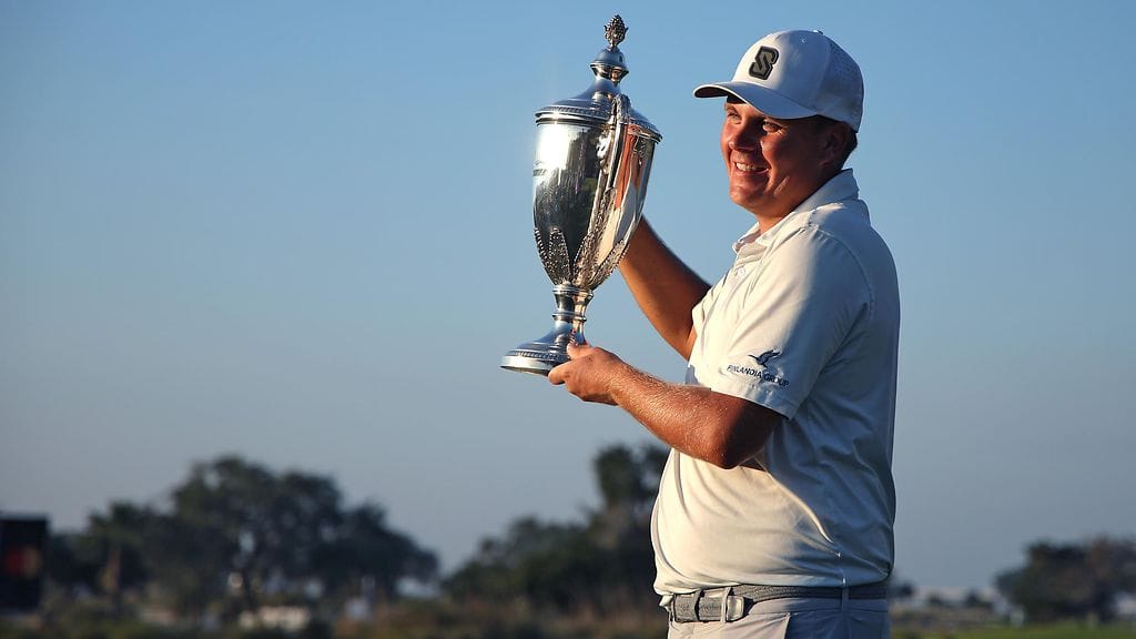 Sami Välimäki otti PGA-uransa avausvoiton RSM Classic -kisassa Georgian osavaltiossa viime marraskuussa.