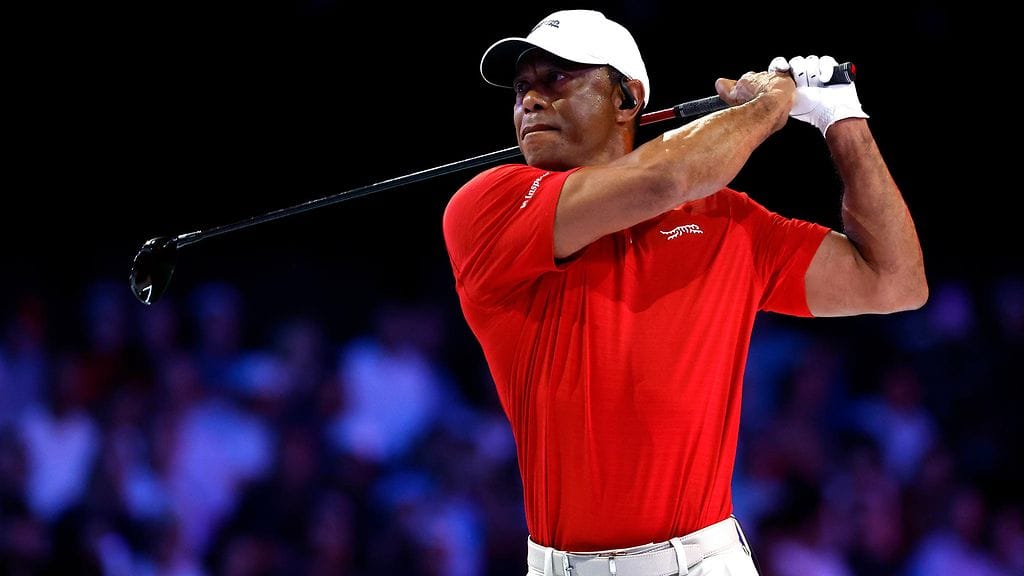 Tiger Woods pelasi pitkästä aikaa kilpailullista golfia TGL-sarjassa tämän viikon tiistaina.