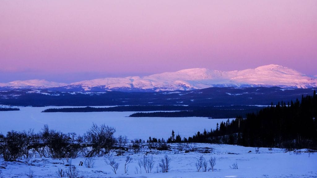 Kuvituskuva Ruotsin Lapista.