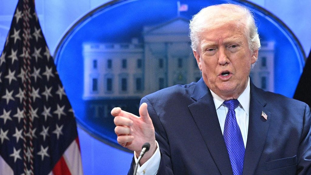 Kuvassa Yhdysvaltain presidentti Donald Trump.