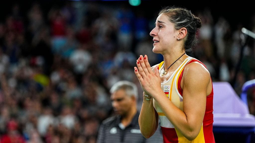 Carolina Marin sulkapallo Pariisi 2024